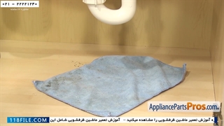 آموزش تعمیر ماشین ظرفشویی-سرویس موتور ظرفشویی-تعویض پنل درب