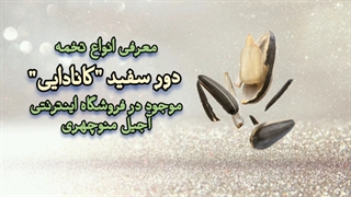 خرید تخمه دور سفید