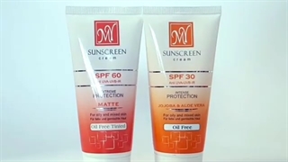 کرم ضد آفتابSPF60رنگی کاملا مات و فاقد چربی مای