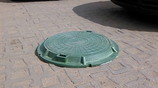 تست پایداری دریچه منهول کامپوزیت