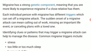 میگرن و روش پیشگیری از آن