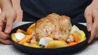 طرز تهیه مرغ بریانی با مستر فود