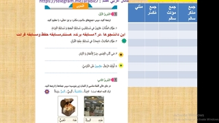 تدریس صفحه24عربی هفتم