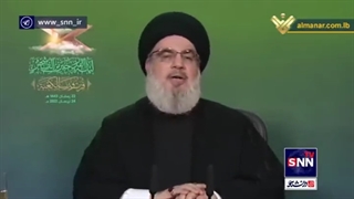 فیلم/ دعای سید حسن نصرالله برای رهبر معظم انقلاب