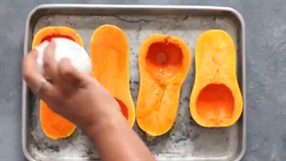 روش تهیه کدو حلوایی شکم پر