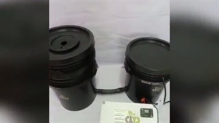 تست کارکرد سیستم ایروپونیک تک گلدانه