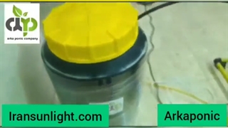 سیستم هیدروپونیک 15 گلدانه Rdwc