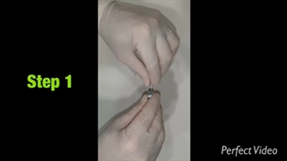 آماده کردن فیلر الیاکسین برای تزریق