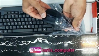 انباکس موس و کیبورد بی سیم در ایساتیس کامپیوتر