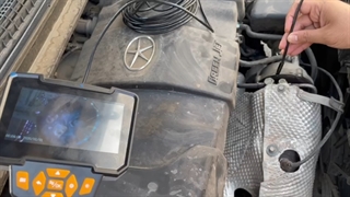 بازرسی خودرو با ویدیو بروسکوپ fmc کابل 10 متری 506 HUB Double