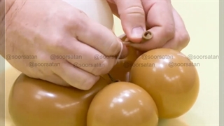 بادکنک آرایی لاک پشت