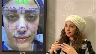 رضایت خانمی که در کلینیک ترانسپلنت بدون عوارض کاشت ابرو انجام دادند