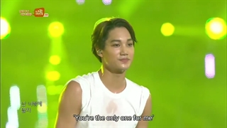 اجرای آهنگ های Growl - Love me right - Happiness از اکسو در مراسم National Grand Chorus I'm Korea 150828