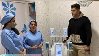 تحویل دستگاه cryolipolis به کلینیک ارکیده کرمانشاه