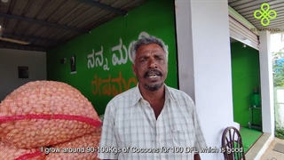 Farmer Testimonial on ReshaMandi | Munirathnappa | Sarjapura | ReshaMandi