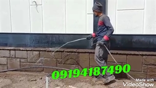 قیمت اجرای سنگ لاشه کف ۹