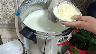 آموزش تهیه کره با کره گیر برقی استیل