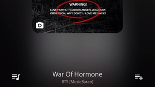 پلی لیست:16.War of hormone از BTS