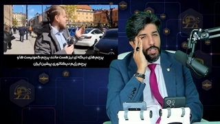 14010224: گزارش خبرنگار سوئدی جلوی دادگاه حمید نوری از رفتارهای سازمان مجاهدین و گروه های برانداز