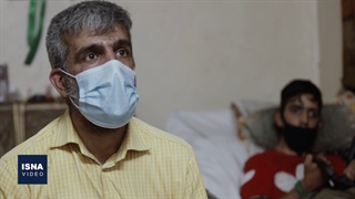 رنج زندگی جوانی که در یک تصادف، معلول شد