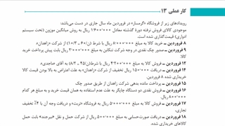 پودمان 5 خرید فروش - حل کارعملی 13