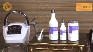 آموزش درمان موی دهیدراته با فروزن آیرون