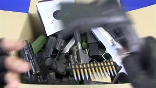 جعبه اسباب بازی تفنگ جنگی