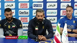 صحبت‌های سعیدمعروف در نشست خبری بعد از بازی با راتچاسیما