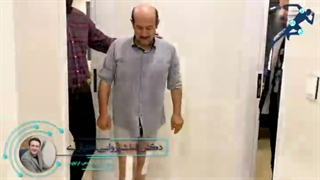 8 روز بعد از جراحی تعویض مفصل زانو| دکتر شیروانی بختیاری