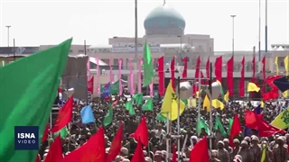 اجتماع بزرگ بسیجیان سپاه محمد رسول الله(ص) در حرم امام (ره) در اردیبهشت 1401