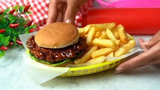 چهارمدل ساندویچ برگر مخصوص