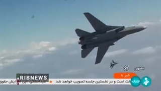 پرواز هواپیمای شکاری رهگیری F14 پس از ۱۸ سال خانه‌نشینی!