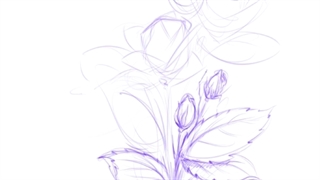 طراحی گل رز