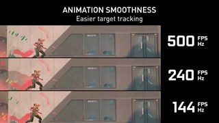 معرفی اولین مانیتور گیمینگ 500 هرتز توسط انویدیا و ایسوس