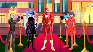 فیگور اسباب بازی | اتفاق عجیب جشن فرش قرمز با حضور عروسک ها، ابرقهرمانان و شخصیت