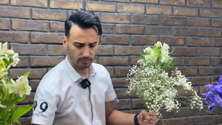 آموزش دسته گل غول پیکر | علی ولی | Giant bouquet