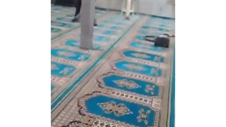 ویدیو نمونه کار محراب نقش با رنگ آبی