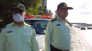 پوشش انتظامی اجتماع خانوادگی سلام فرمانده پلیس تهران بزرگ ورزشگاه آزادی