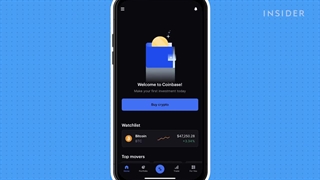 نحوه کار با اپ کوین بیس coinbase
