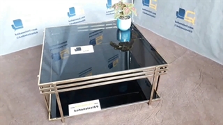 میز جلو مبلی دو طبقه با رویه دلخواه شما