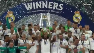 جشن قهرمانی رئال مادرید در لیگ قهرمانان ۲۲-۲۰۲۱