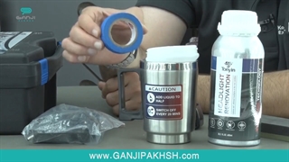 آموزش کار و معرفی دستگاه براق کننده چراغ مخصوص رفع ماتی چراغ ماشین در گنجی پخش