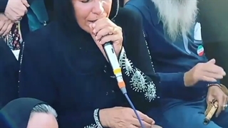 تشییع پیکر سوزناک یکی از قربانیان حادثه متروپل ابادان