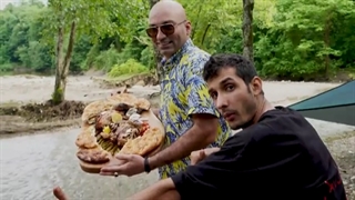 آشپزی در طبیعت یک متخصص ارتودنسی | دکتر داودیان