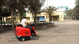 ساختار مستحکم و با دوام سوییپر صنعتی