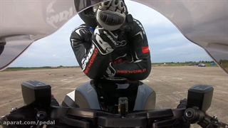 درگ سوزوکی هایابوسا با لامبورگینی اونتادور SVJ