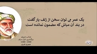 شعر ناب از صائب تبریزی