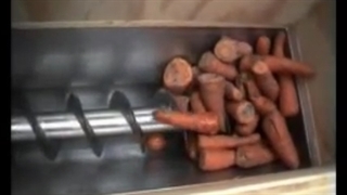 خرد کردن انواع میوه و مواد جامد با مونو پمپ