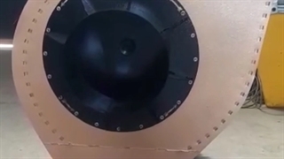 تست دستگاه سانتریفیوژ کلاسcبدون صدا و لرزش شرکت کولاک فن09121865671