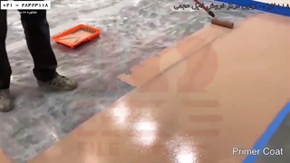 آموزش دیوارپوش اپوکسی-  فیلم آموزش اپوکسی-کفپوش اپوکسی برنجی و سیاه متالیک